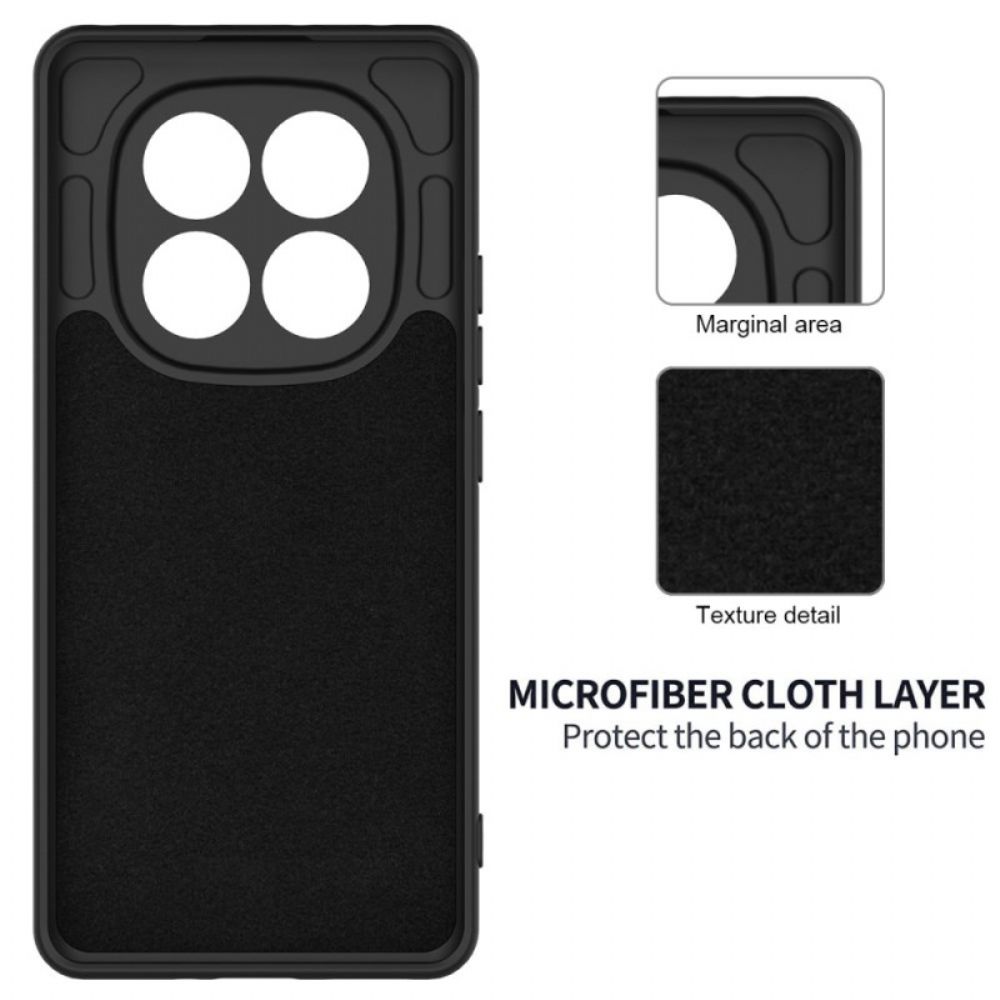 Hoesje Poco X7 5g Vloeibare Siliconen Band