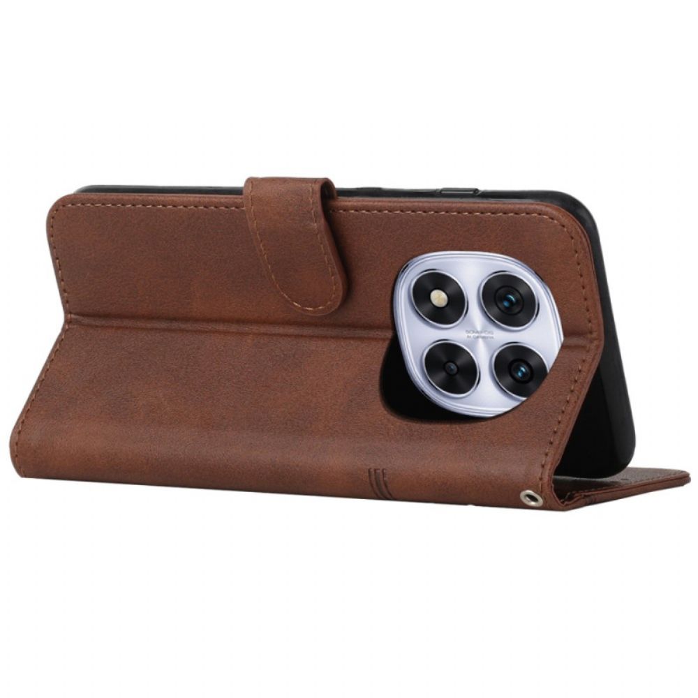 Leren Hoesje Poco X7 5g Business Bescherming Hoesje