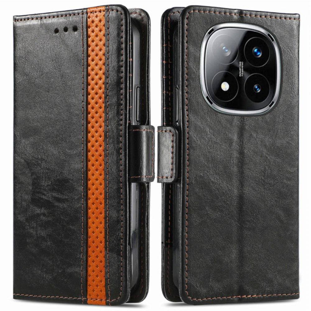 Leren Hoesje Poco X7 5g Caseneo Bescherming Hoesje