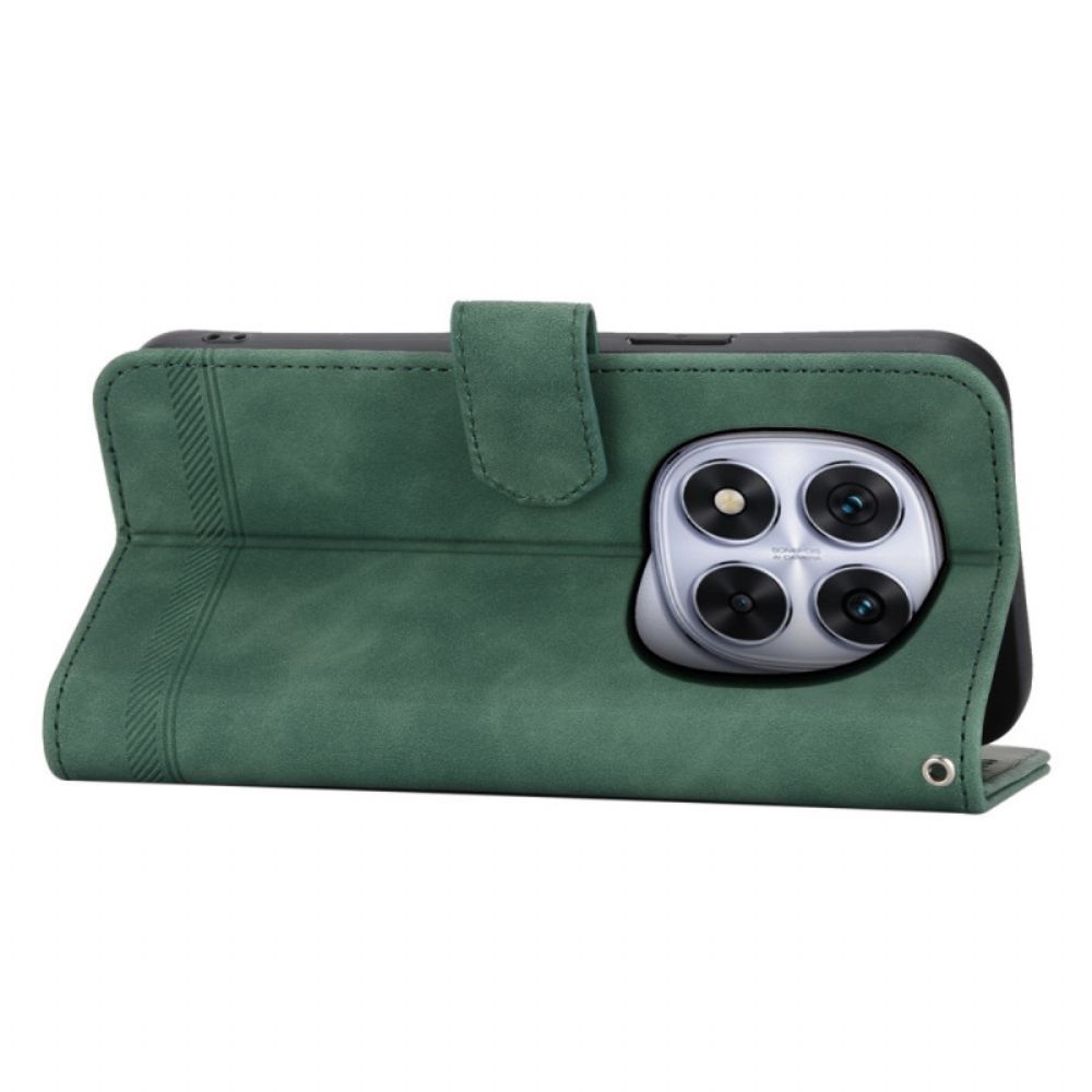 Leren Hoesje Poco X7 5g Dierfeng