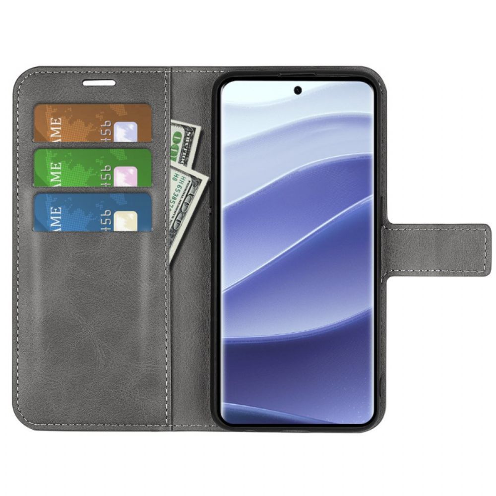 Leren Hoesje Poco X7 5g Leerstijl