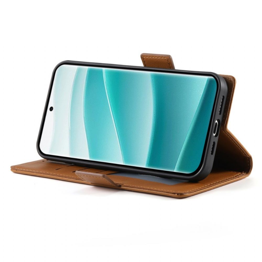 Leren Hoesje Poco X7 5g Stijlvol Bescherming Hoesje