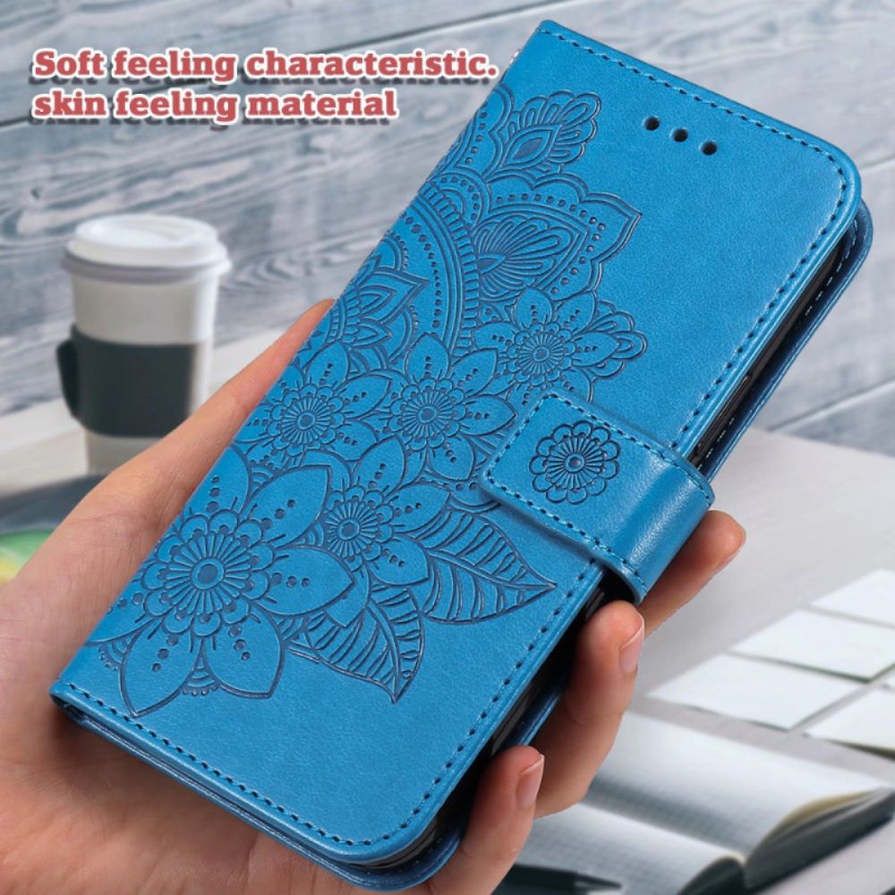 Leren Hoesje Voor Poco X7 5g Mandala-print