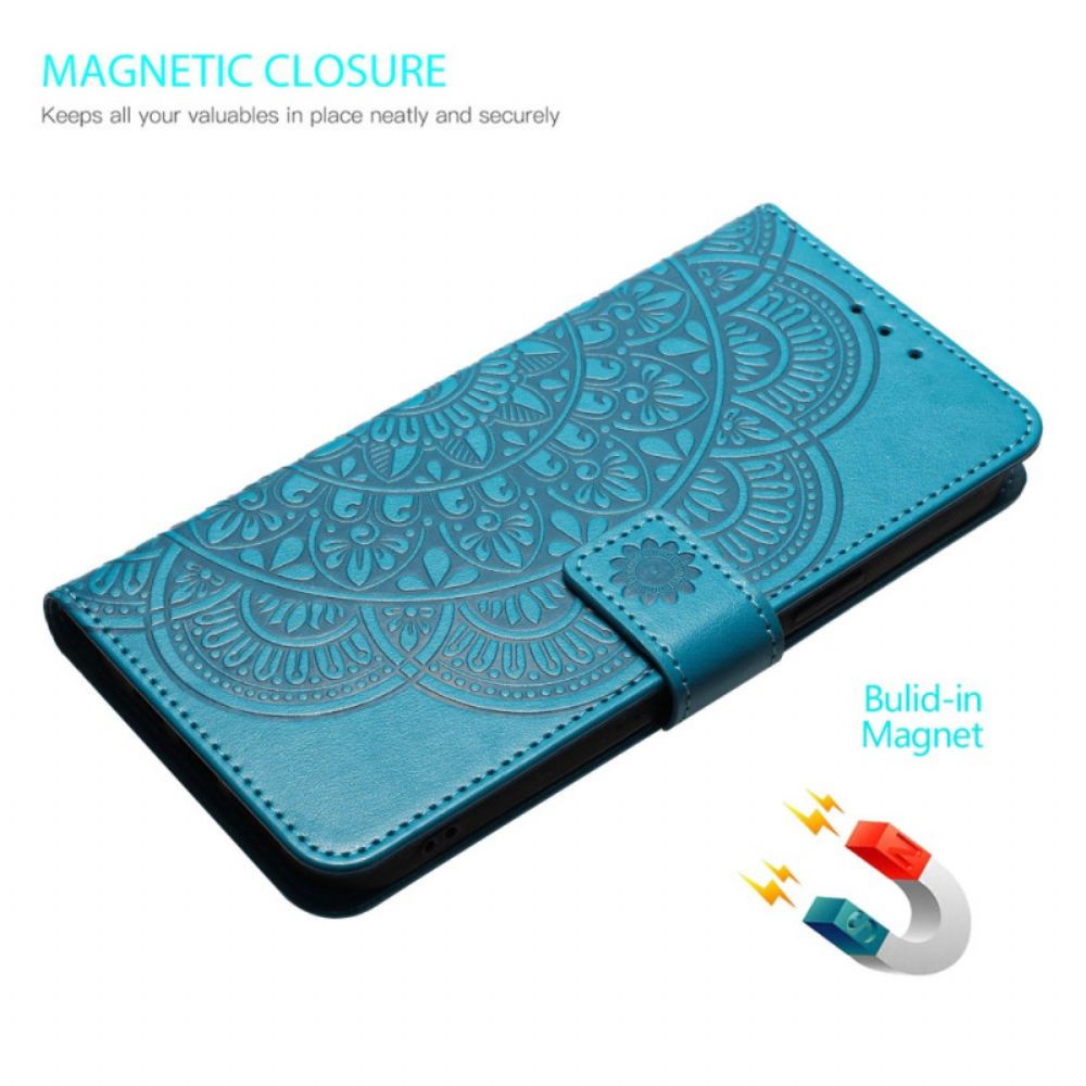 Flip Case Leren Google Pixel 10a Mandala-patroon