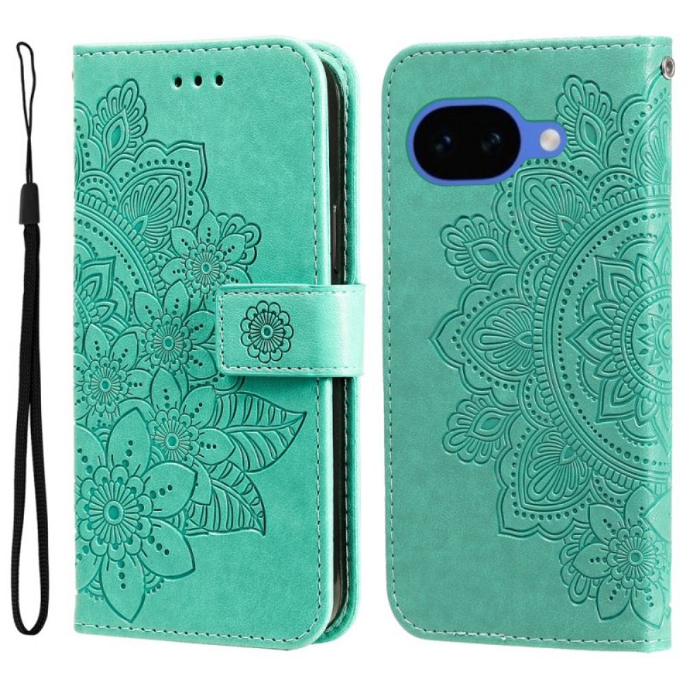 Flip Case Leren Google Pixel 10a Mandala Print