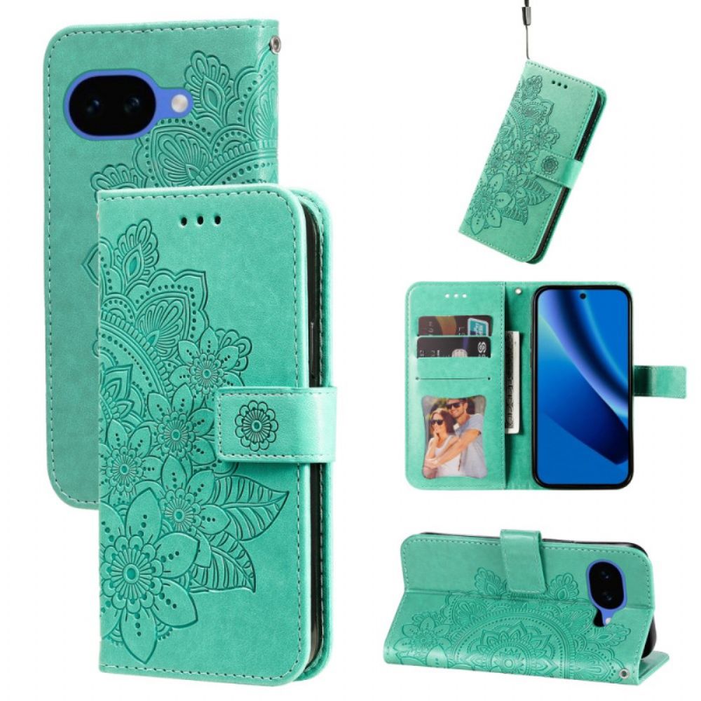 Flip Case Leren Google Pixel 10a Mandala Print