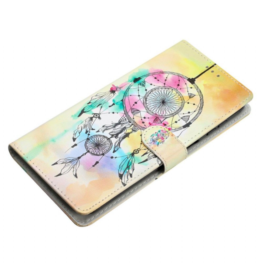Folio-hoesje Google Pixel 10a Telefoonhoesje Dromenvanger In Aquarel