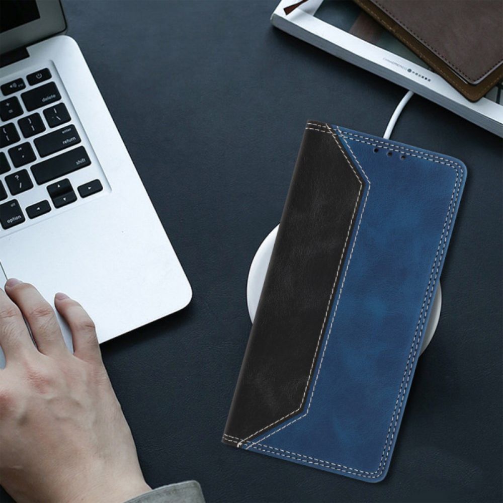 Folio-hoesje Google Pixel 10a Tweekleurige Rfid-blokkering