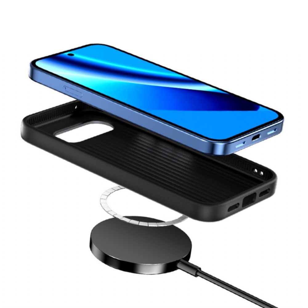 Hoesje Google Pixel 10a Magnetisch Met Micro-embossing