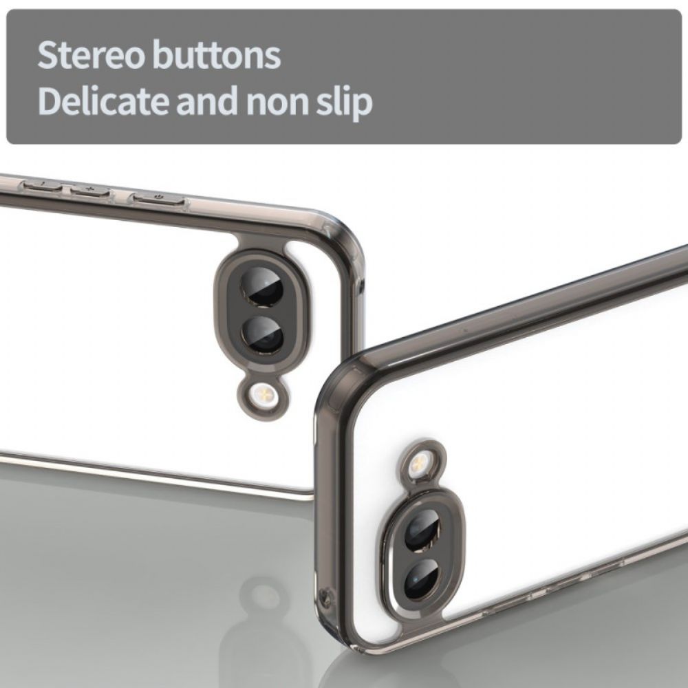 Hoesje Google Pixel 10a Randen In Metallic Stijl