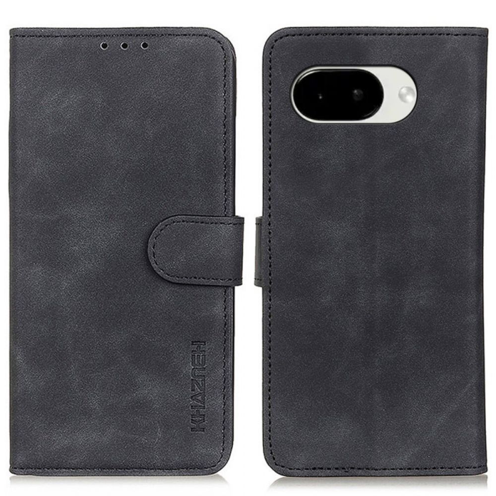 Leren Hoesje Google Pixel 10a Pu-leer Retro Textuur Khazneh