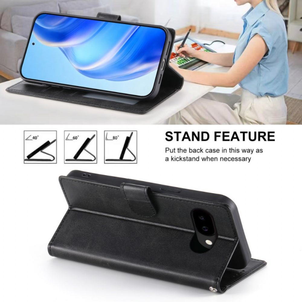 Leren Hoesje Voor Google Pixel 10a Gestructureerd Kunstleer