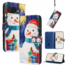 Leren Hoesje Voor Google Pixel 10a Kerst