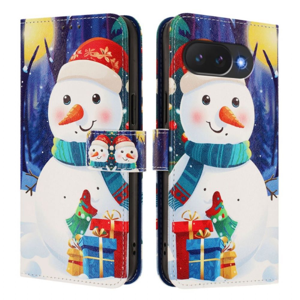 Leren Hoesje Voor Google Pixel 10a Kerst