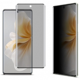 Gebogen Anti-spionage Screenprotector Van Gehard Glas Voor V40 Lite 5g