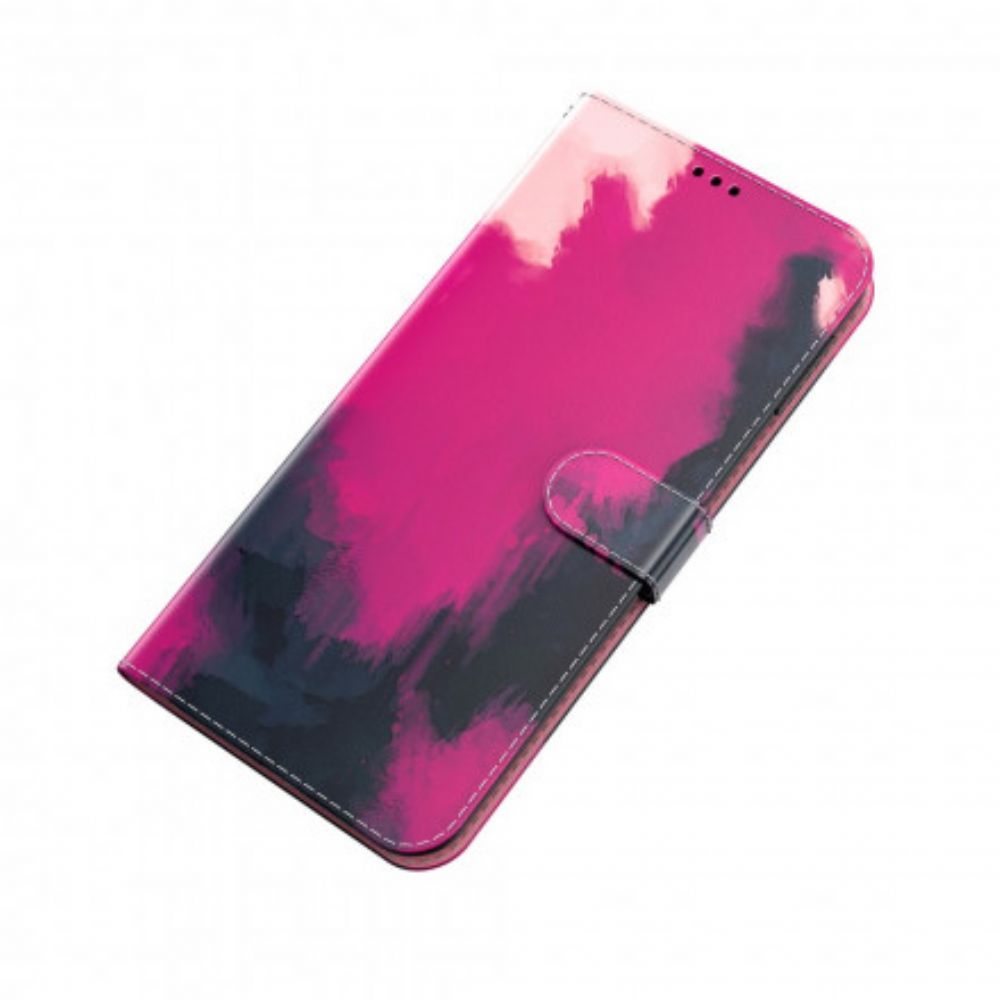 Folio-hoesje voor Realme 8 5G Aquarel