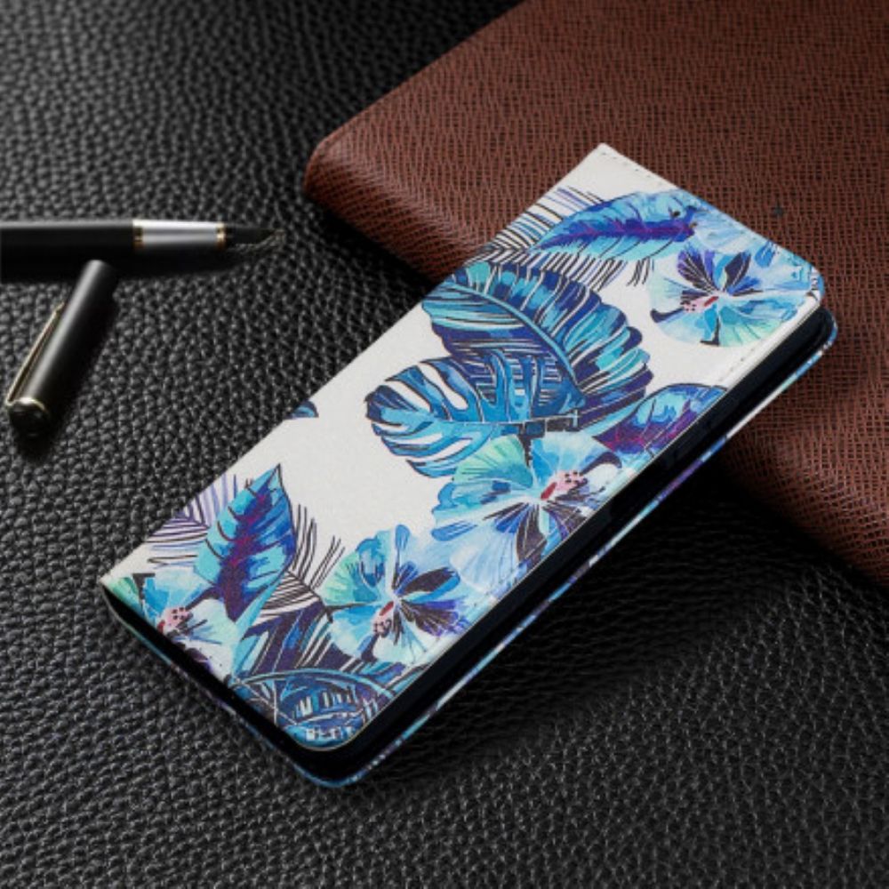 Bescherming Hoesje voor Xiaomi Mi 10T Lite / Redmi Note 9 Pro 5G Folio-hoesje Bladeren