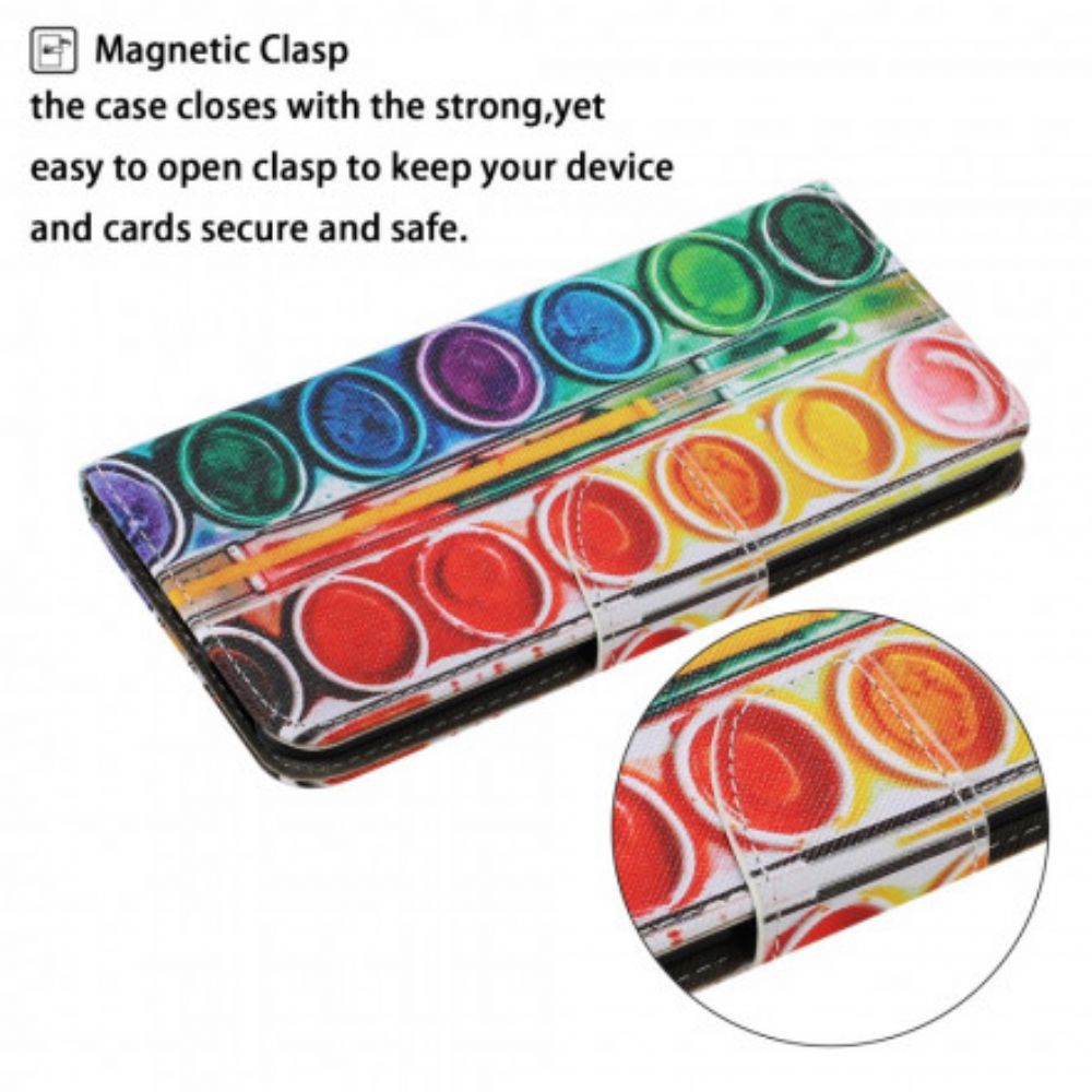Flip Case voor Xiaomi Mi 10T Lite / Redmi Note 9 Pro 5G Schilderen