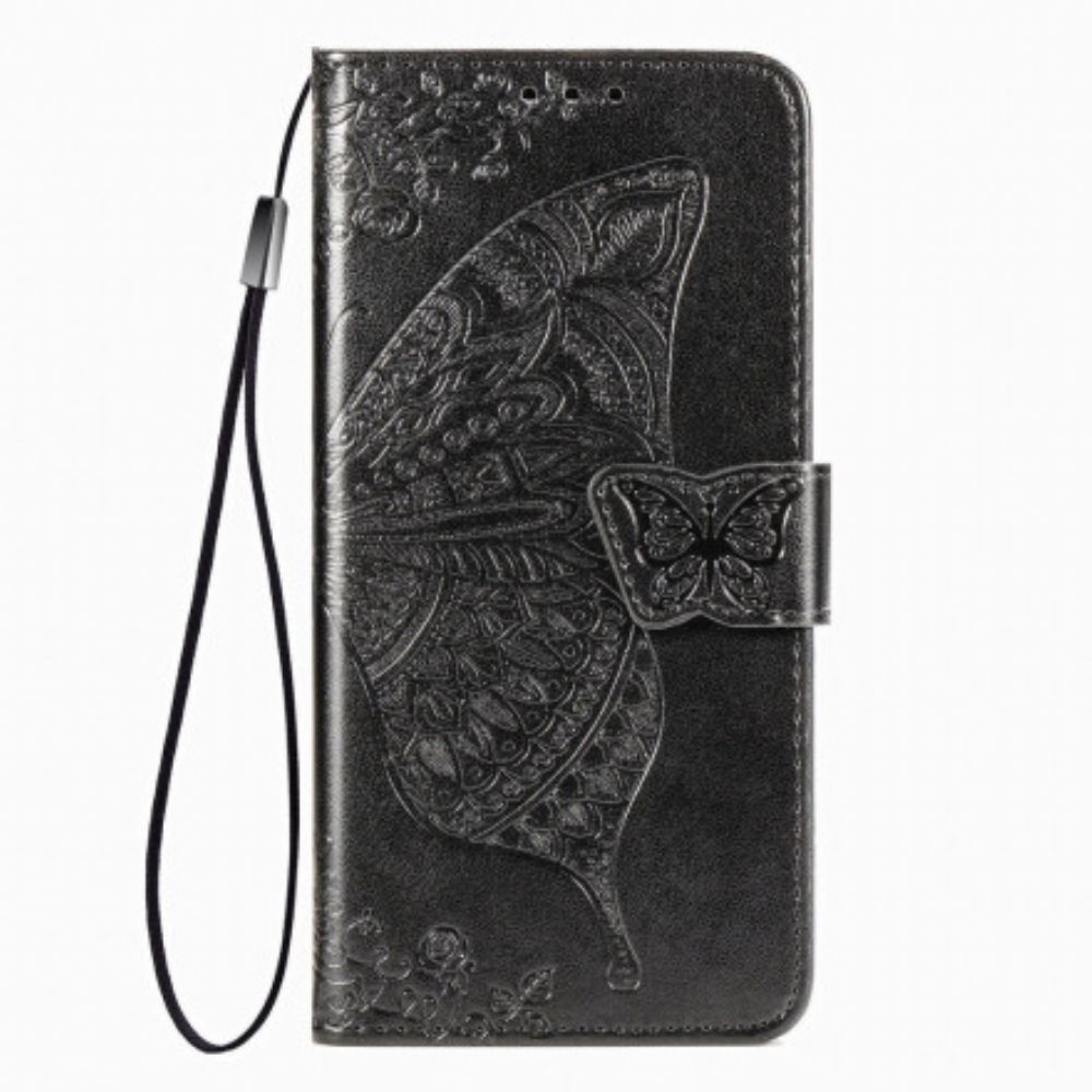 Folio-hoesje voor Xiaomi Mi 10T Lite / Redmi Note 9 Pro 5G Halve Vlinders