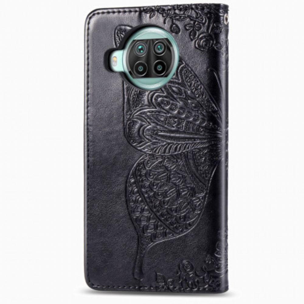 Folio-hoesje voor Xiaomi Mi 10T Lite / Redmi Note 9 Pro 5G Halve Vlinders