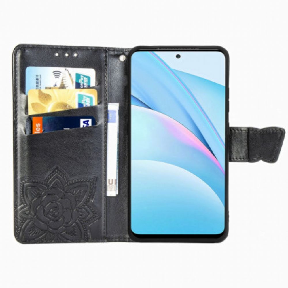 Folio-hoesje voor Xiaomi Mi 10T Lite / Redmi Note 9 Pro 5G Halve Vlinders