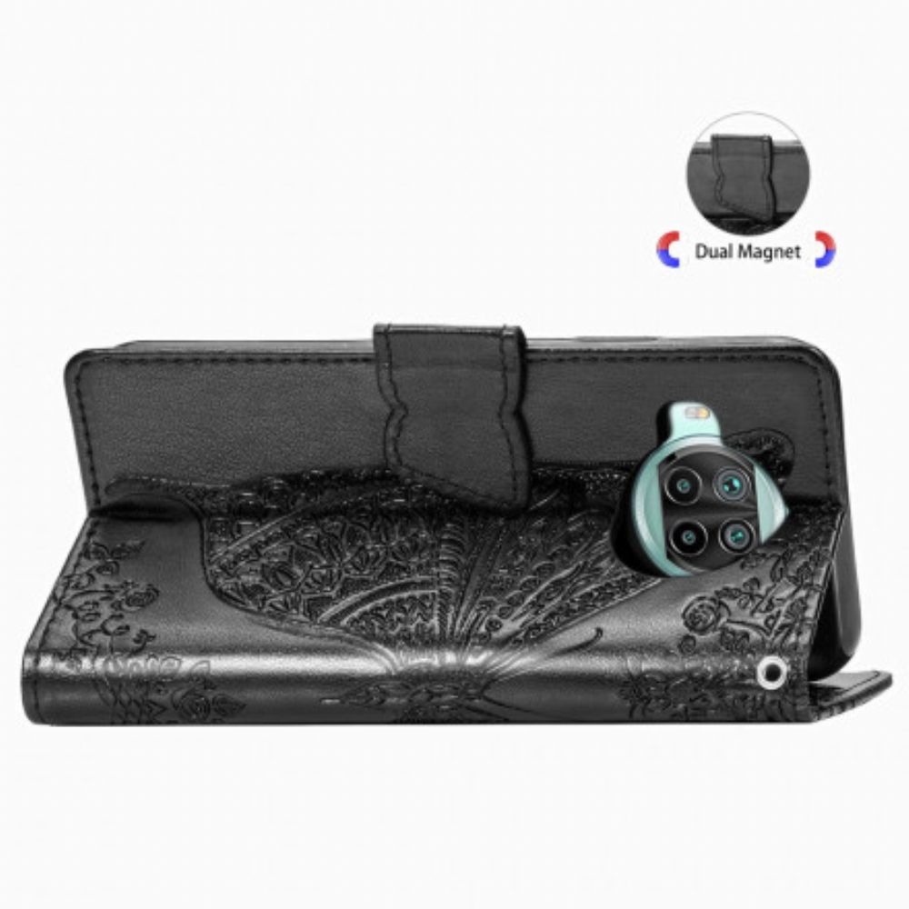 Folio-hoesje voor Xiaomi Mi 10T Lite / Redmi Note 9 Pro 5G Halve Vlinders