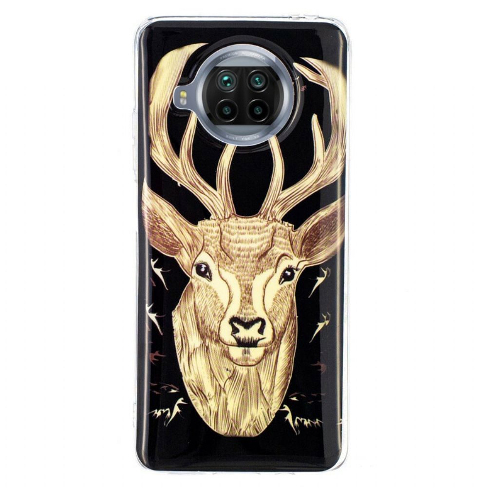 Hoesje voor Xiaomi Mi 10T Lite / Redmi Note 9 Pro 5G Neon Majestueus Hert