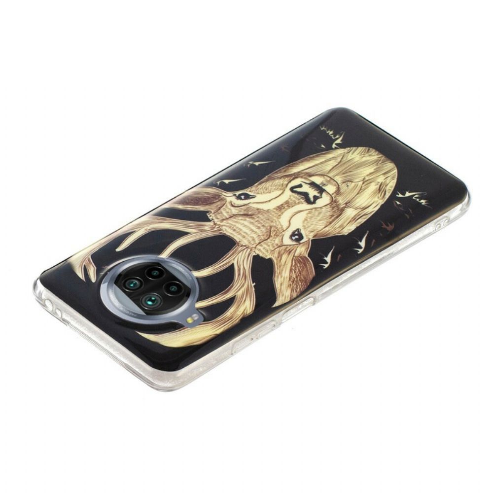 Hoesje voor Xiaomi Mi 10T Lite / Redmi Note 9 Pro 5G Neon Majestueus Hert