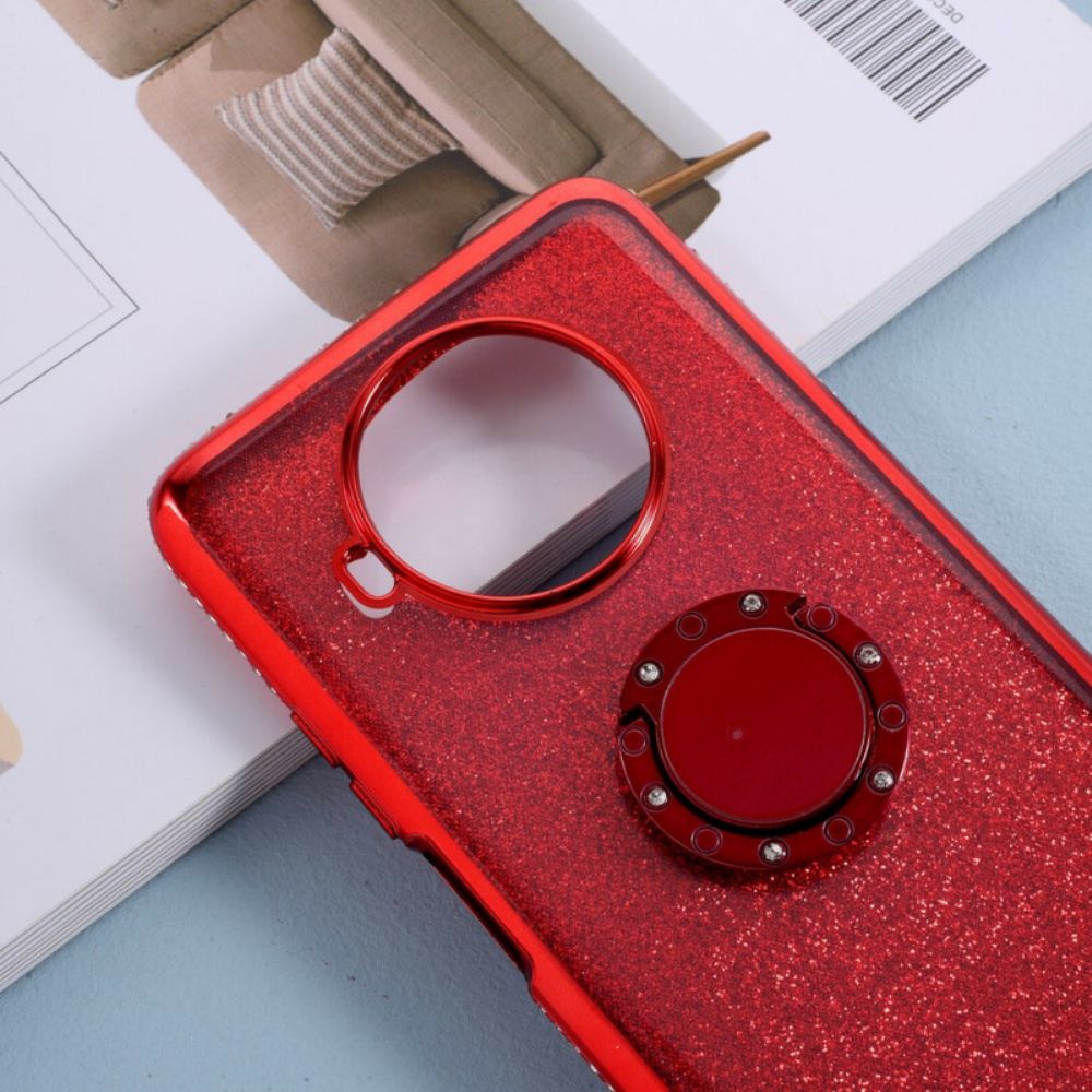 Hoesje voor Xiaomi Mi 10T Lite / Redmi Note 9 Pro 5G Pailletten En Diamanten