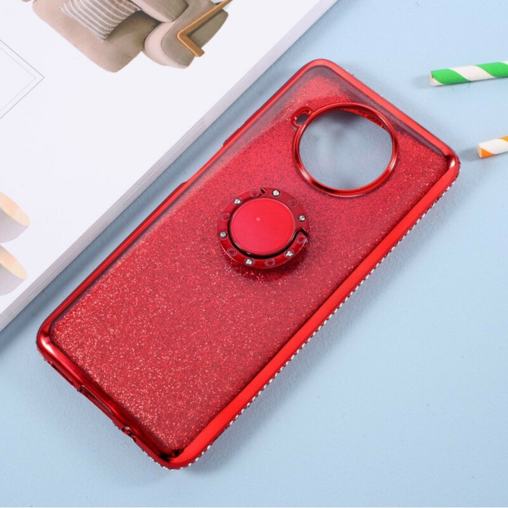 Hoesje voor Xiaomi Mi 10T Lite / Redmi Note 9 Pro 5G Pailletten En Diamanten