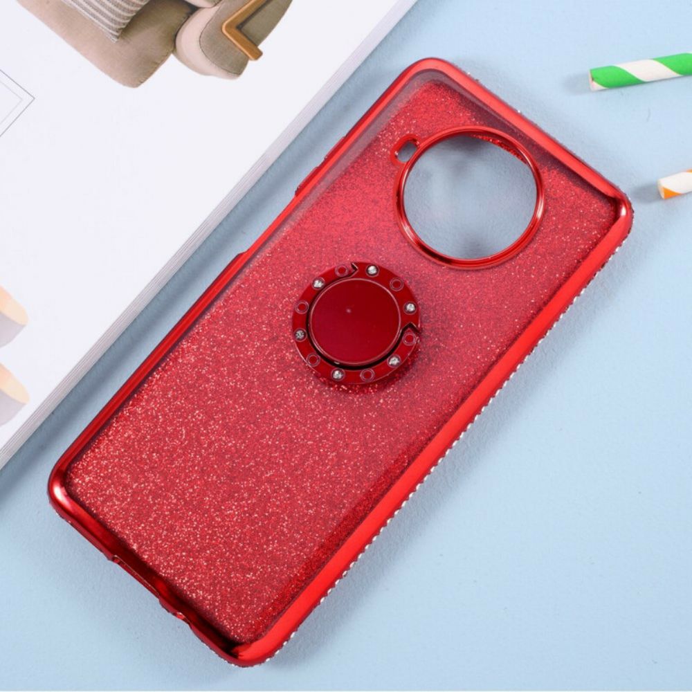 Hoesje voor Xiaomi Mi 10T Lite / Redmi Note 9 Pro 5G Pailletten En Diamanten