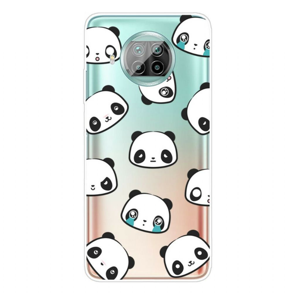 Hoesje voor Xiaomi Mi 10T Lite / Redmi Note 9 Pro 5G Panda's
