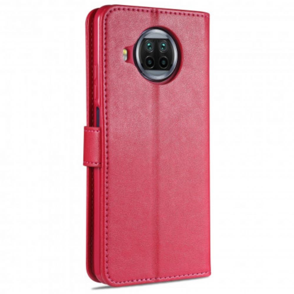 Leren Hoesje voor Xiaomi Mi 10T Lite / Redmi Note 9 Pro 5G Azns Kunstleer