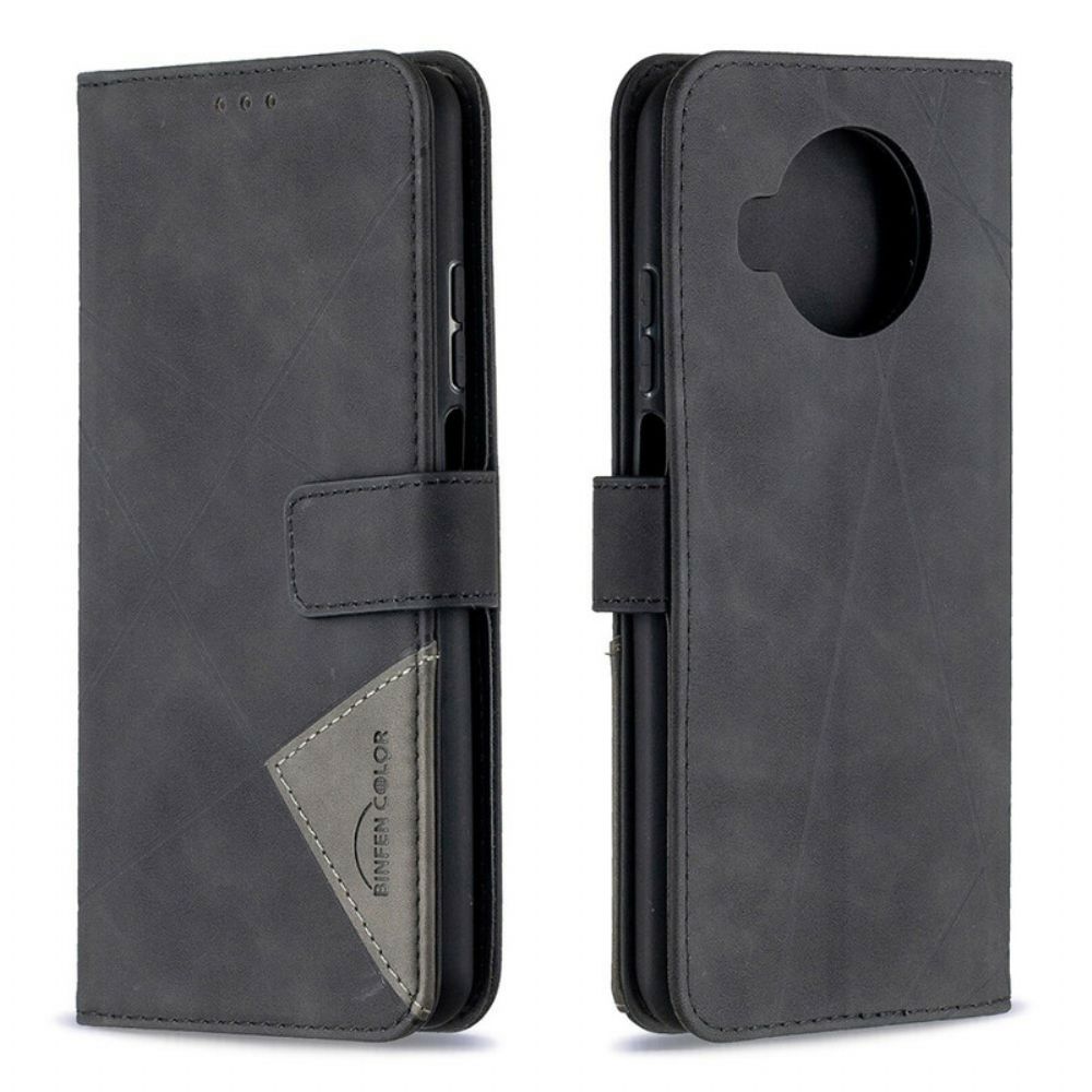 Leren Hoesje voor Xiaomi Mi 10T Lite / Redmi Note 9 Pro 5G Binfen-kleur