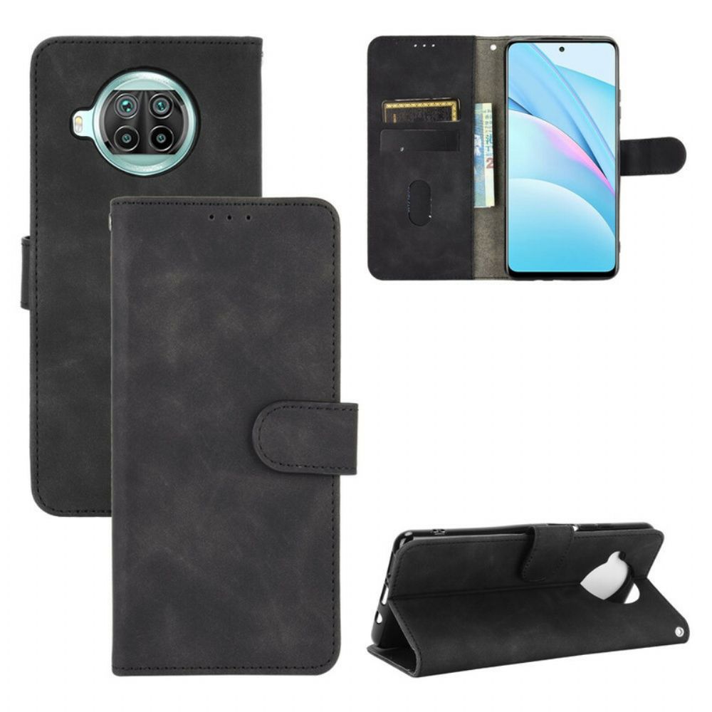 Leren Hoesje voor Xiaomi Mi 10T Lite / Redmi Note 9 Pro 5G Skin-touch