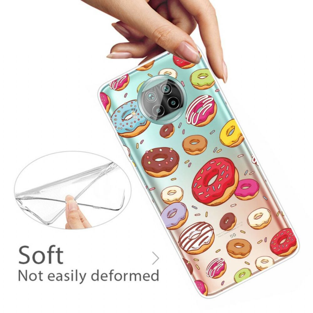Telefoonhoesje voor Xiaomi Mi 10T Lite / Redmi Note 9 Pro 5G Liefde Donuts