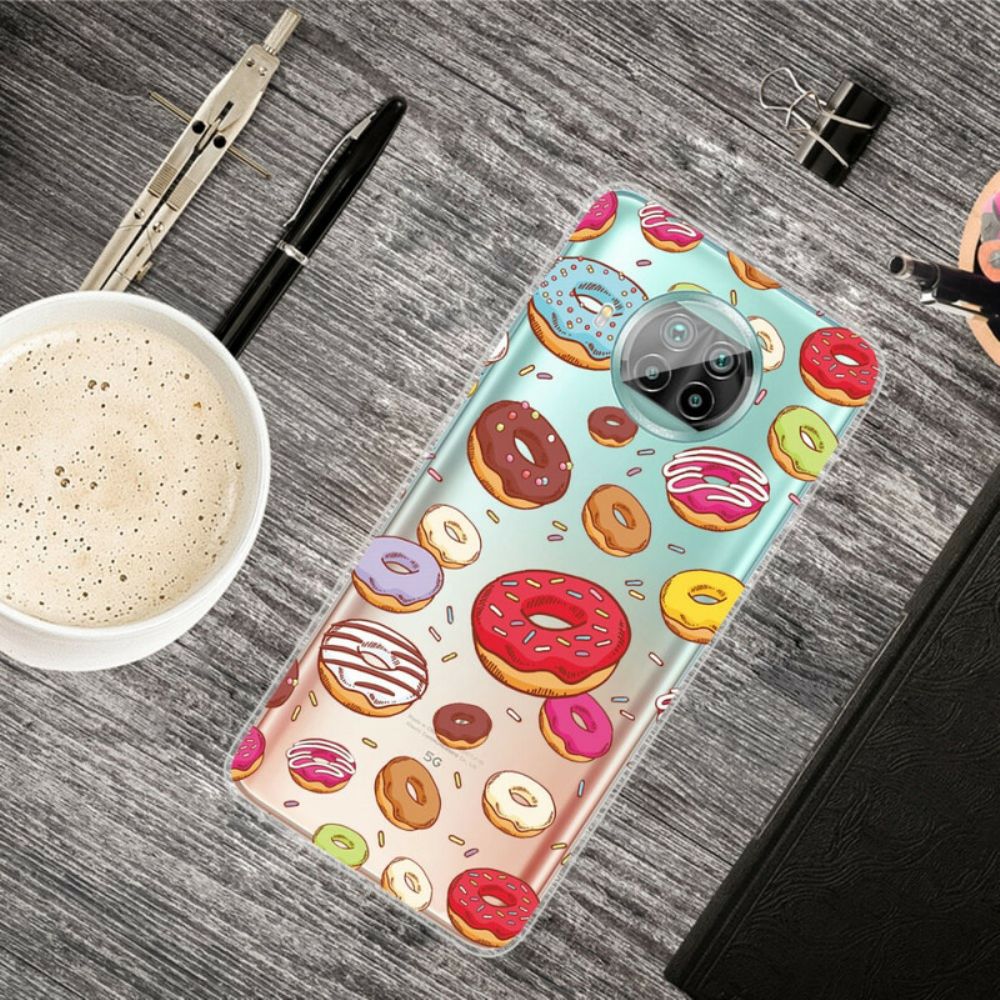 Telefoonhoesje voor Xiaomi Mi 10T Lite / Redmi Note 9 Pro 5G Liefde Donuts