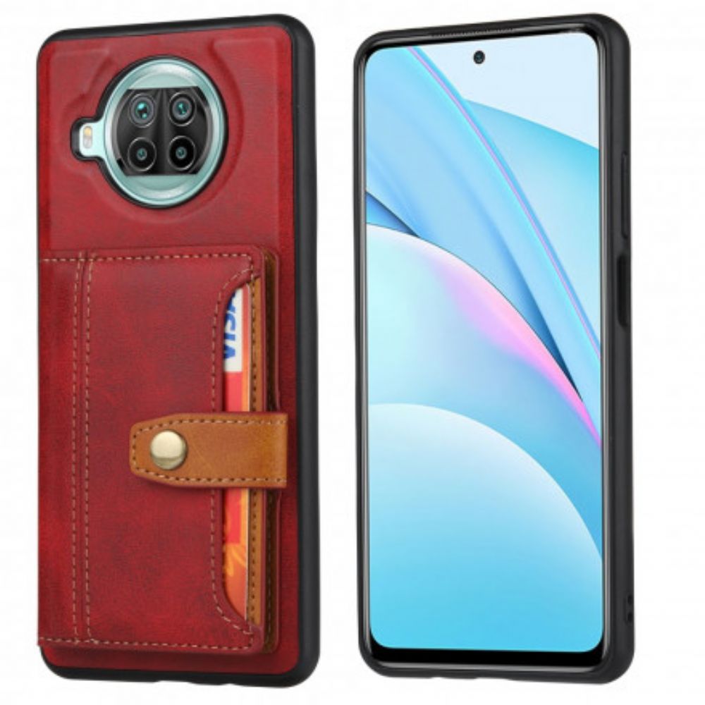 Telefoonhoesje voor Xiaomi Mi 10T Lite / Redmi Note 9 Pro 5G Steunkaarthouder