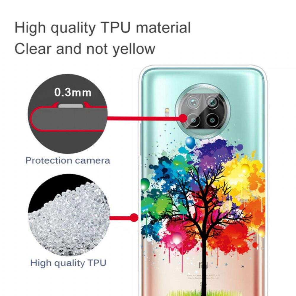 Telefoonhoesje voor Xiaomi Mi 10T Lite / Redmi Note 9 Pro 5G Transparante Boom