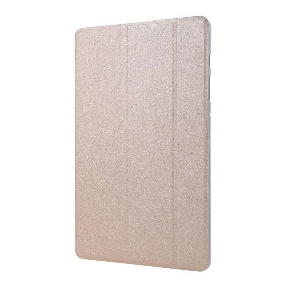 Bescherming Hoesje voor Samsung Galaxy Tab S8 Plus / Tab S7 Plus Zijde Textuur