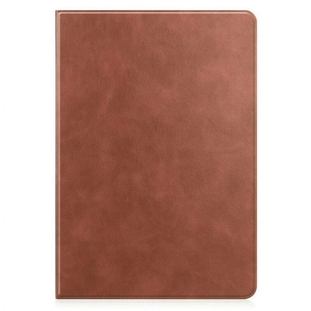 Cover voor Samsung Galaxy Tab S8 Plus / Tab S7 Plus Klassiek Kunstleer