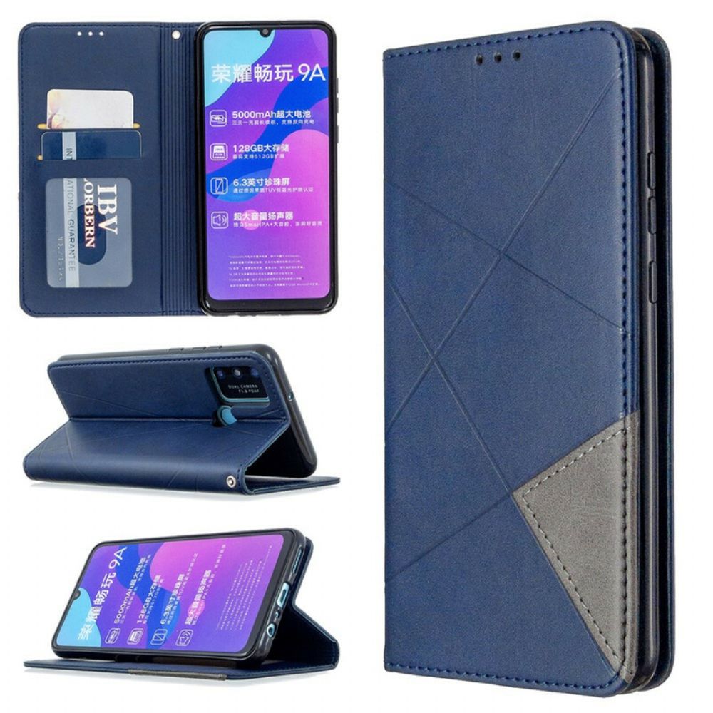 Bescherming Hoesje voor Honor 9A Folio-hoesje Artiestenstijl