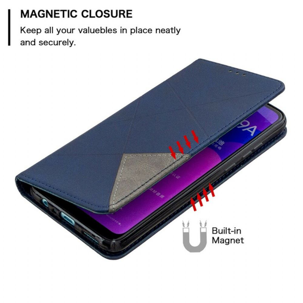 Bescherming Hoesje voor Honor 9A Folio-hoesje Artiestenstijl
