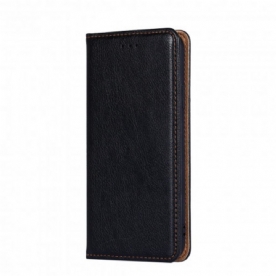 Bescherming Hoesje voor Xiaomi Redmi 9C Folio-hoesje Vintage Lederen Stijl