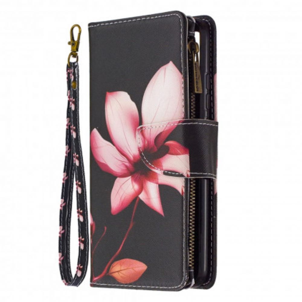 Folio-hoesje voor Xiaomi Redmi 9C Bloemzak Met Rits