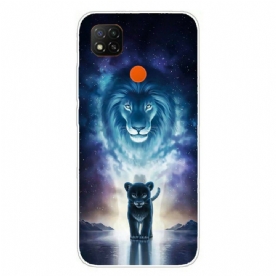 Hoesje voor Xiaomi Redmi 9C Leeuwenwelp