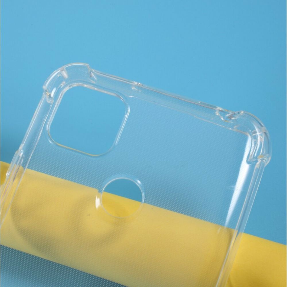 Hoesje voor Xiaomi Redmi 9C Transparante Versterkte Hoeken