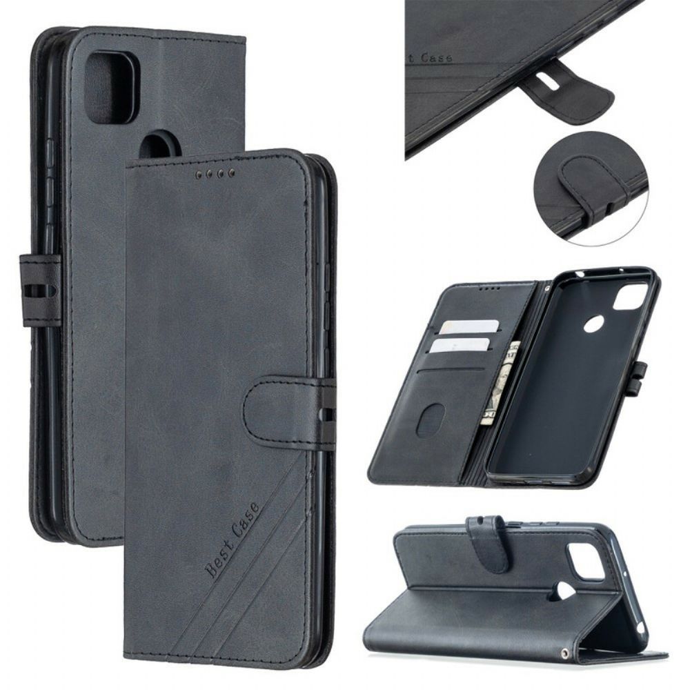 Leren Hoesje voor Xiaomi Redmi 9C Beste Geval