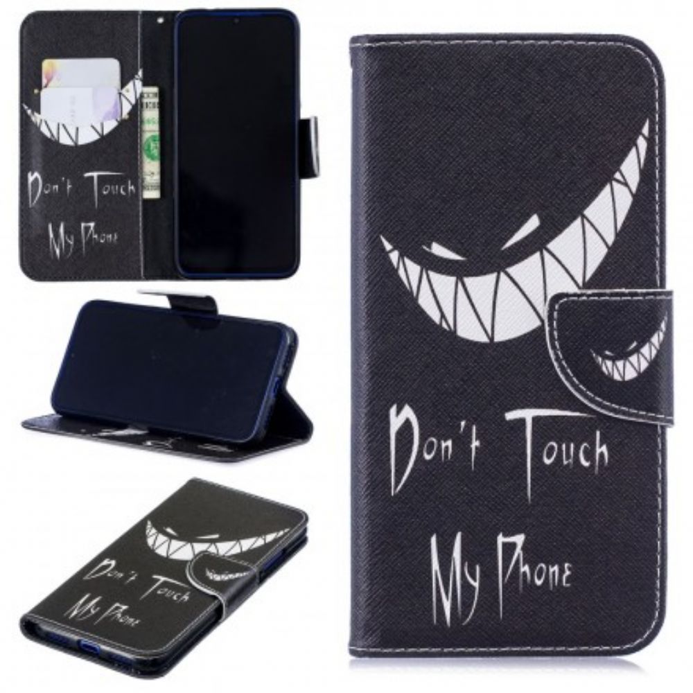 Folio-hoesje voor Xiaomi Redmi Note 7 Duivelstelefoon
