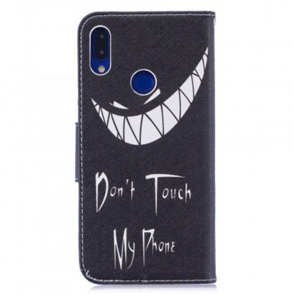 Folio-hoesje voor Xiaomi Redmi Note 7 Duivelstelefoon